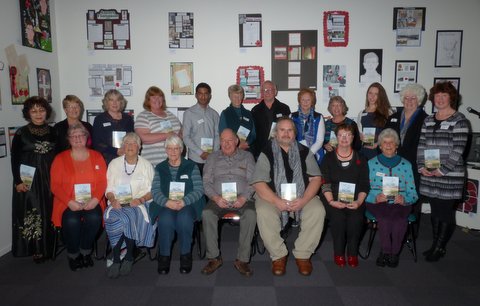 History Write Now Contributers at the book launch at Papakura Library